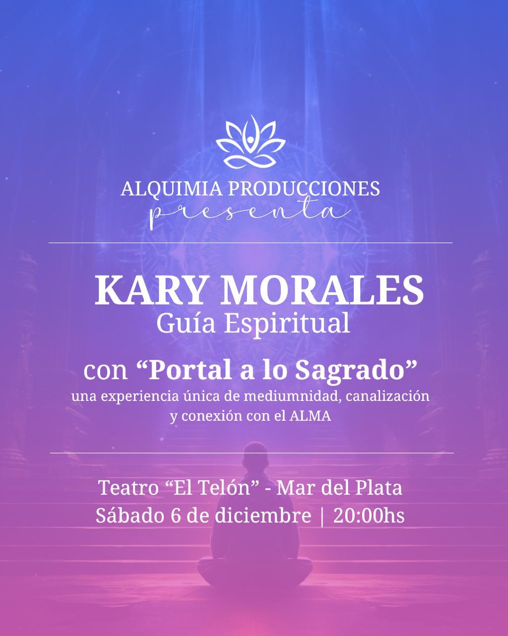 KARINA MORALES  GUIA ESPIRITUAL